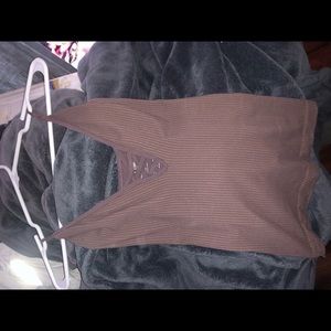 Free people top with adjustable straps XS/S